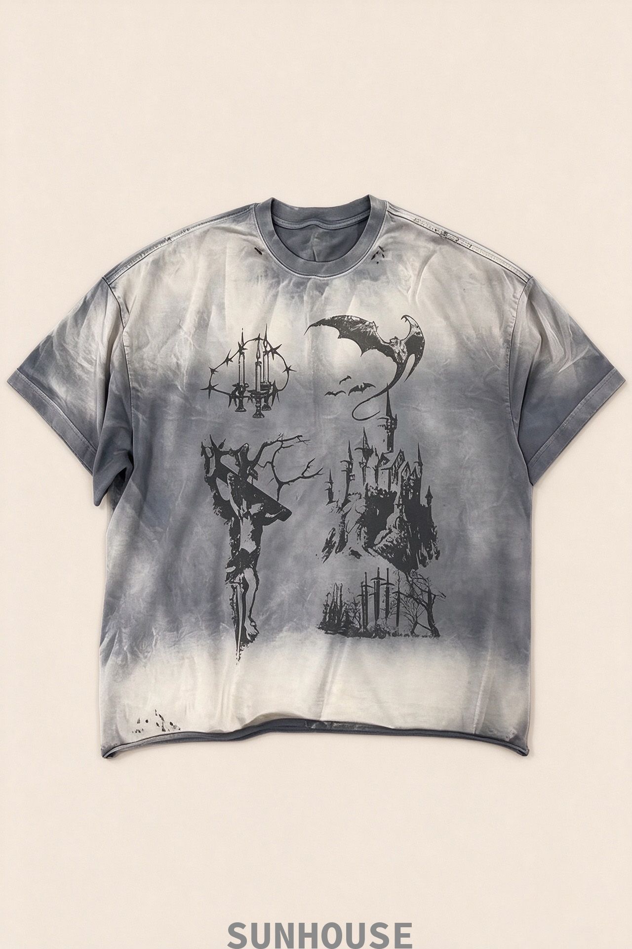  Off White Vintage Washed Tee