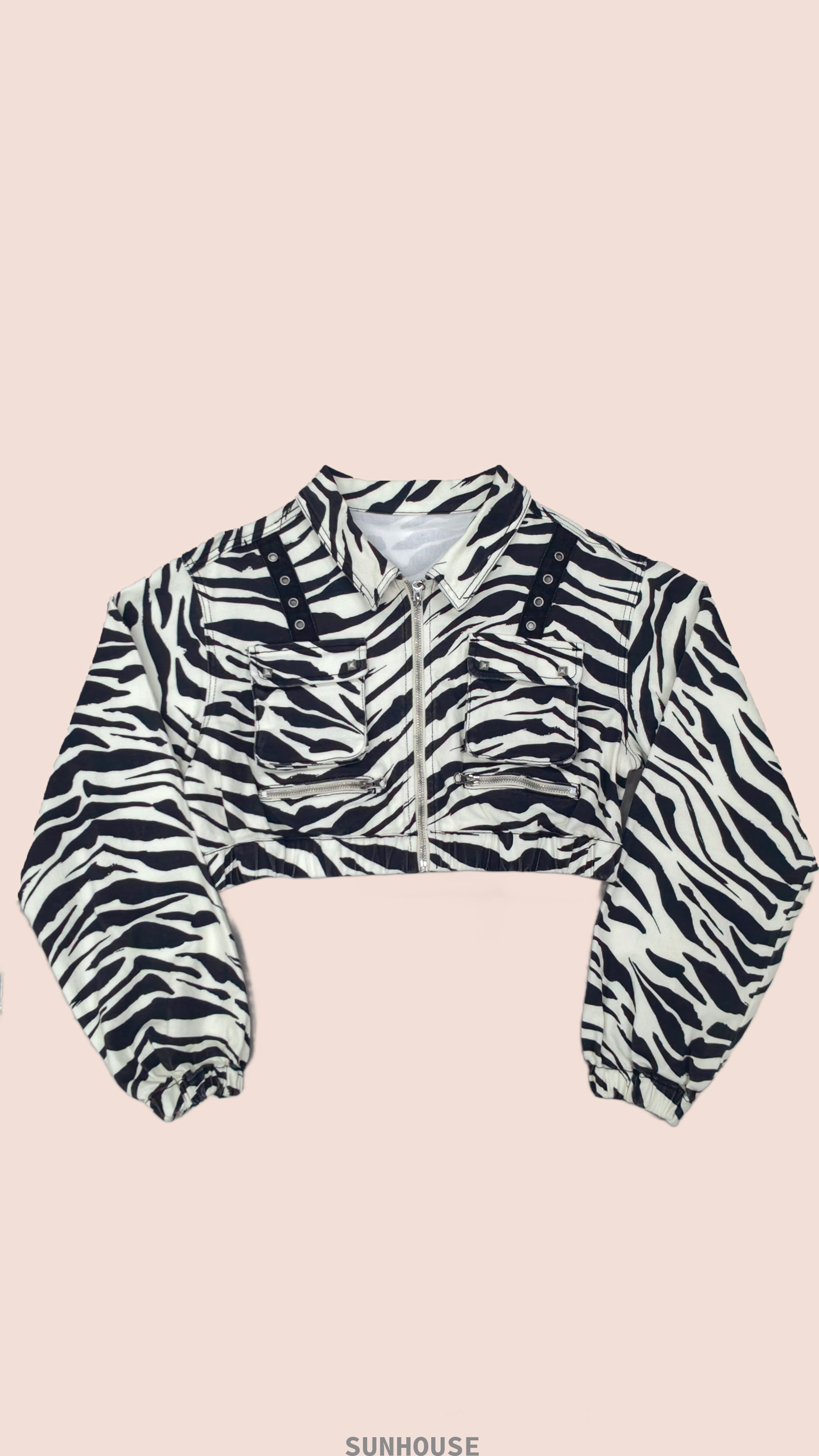 zebra print set