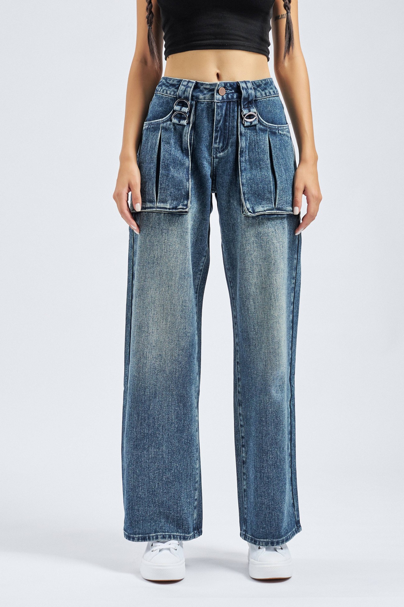 Gemini straight denim jean