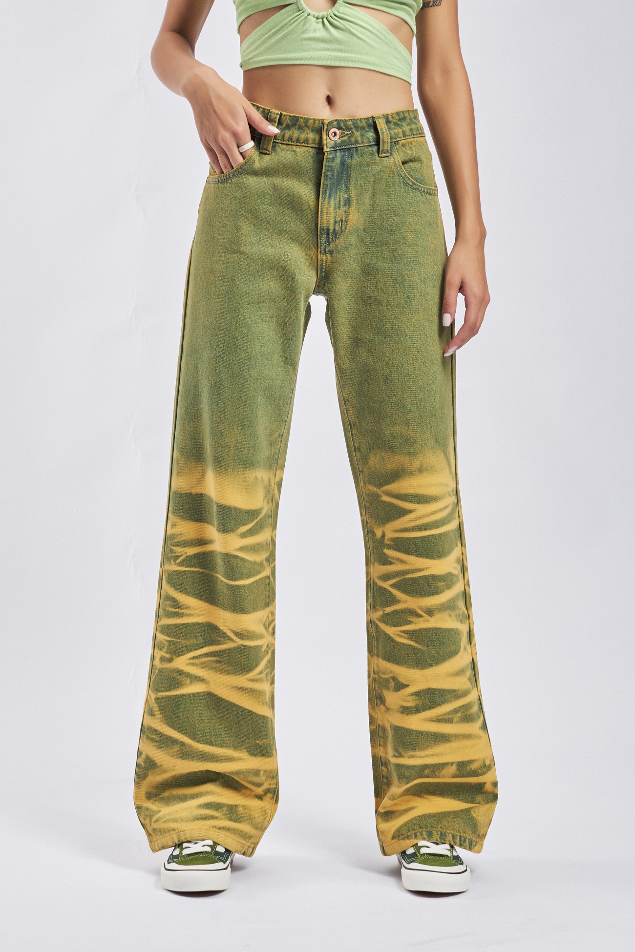 Terraces Jean - Yellow  colorway 