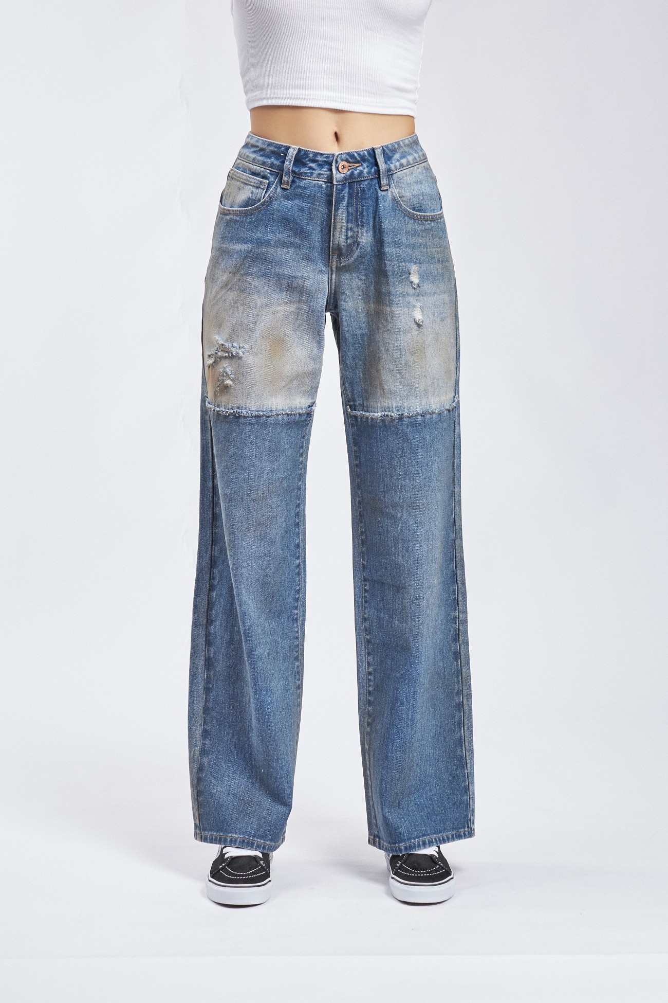 Phantom straight denim jean -Vintage blue