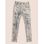 Black Speckle Skinny Pants