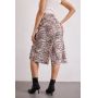 Zebra Print Cropped Trousers