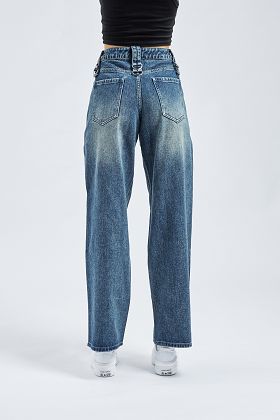 Gemini straight denim jean