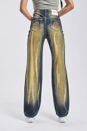 Desert eagle straight denim jean