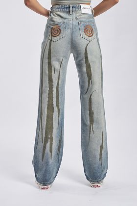 Oasis straight denim jean