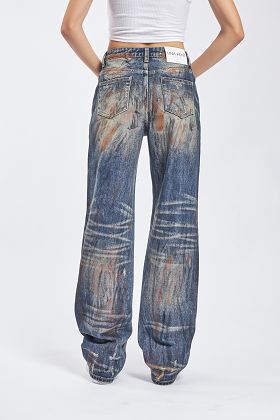 Palette straight denim jean 