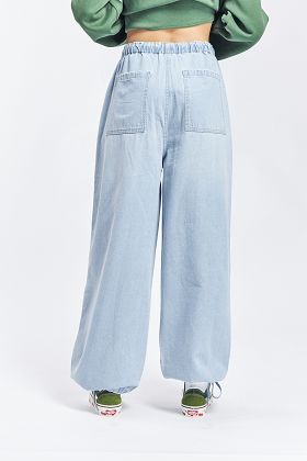 fire balloon baggy denim pant 